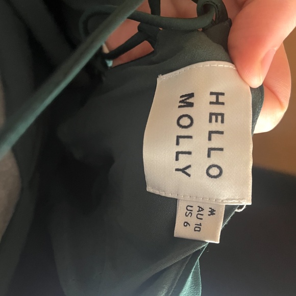 Hello Molly Satin Dress - Picture 4 of 4